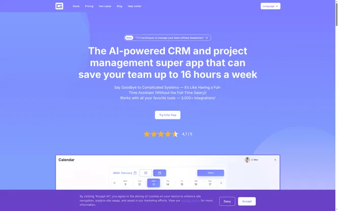 Product Screenshot