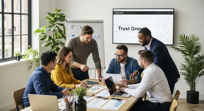trust growth teamwork